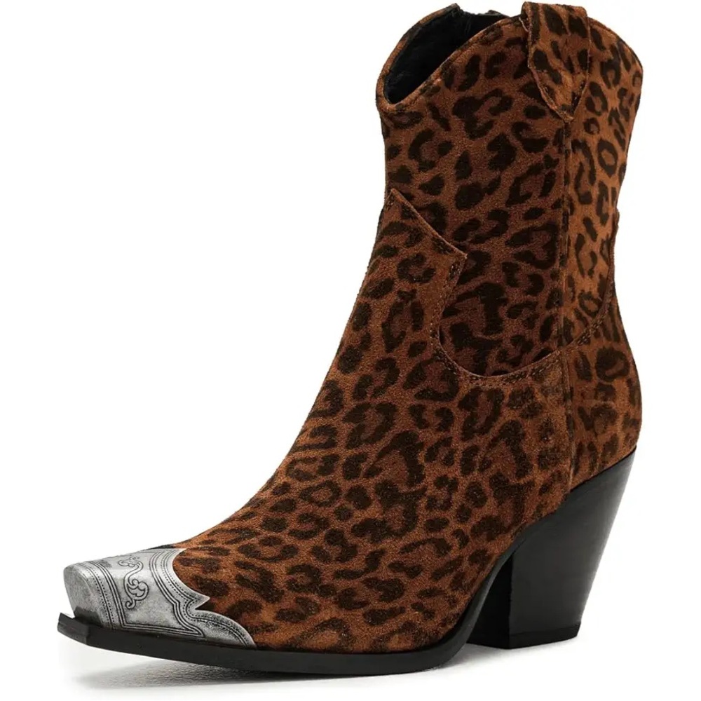 Free People REVOLVE Brayden Western Boot in Leopard